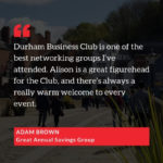 Kind words from Adam Brown of Great Annual Savings Group